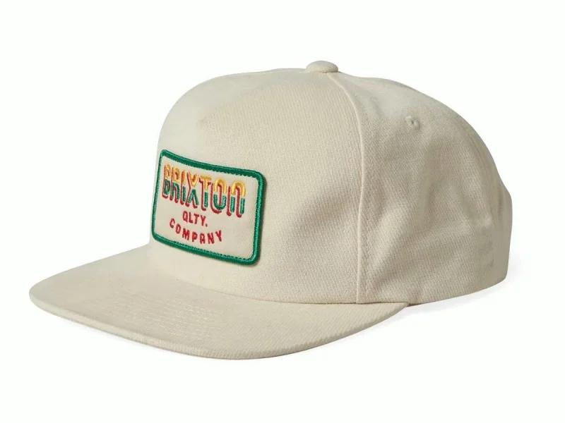 Brixton "Neighbor MP Snapback" Cap - White