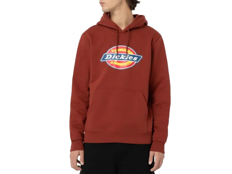 Dickies "Icon Logo" Hooded Pullover - Fired Brick