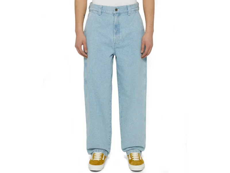 Dickies "Madison Baggy Denim" Pants - Classic Blue