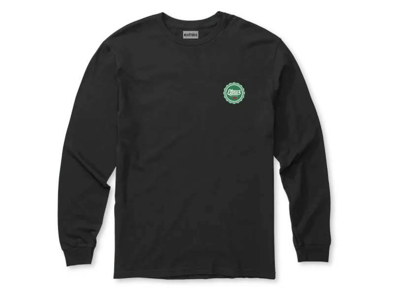 Etnies "Bottle Cap" Longsleeve - Black