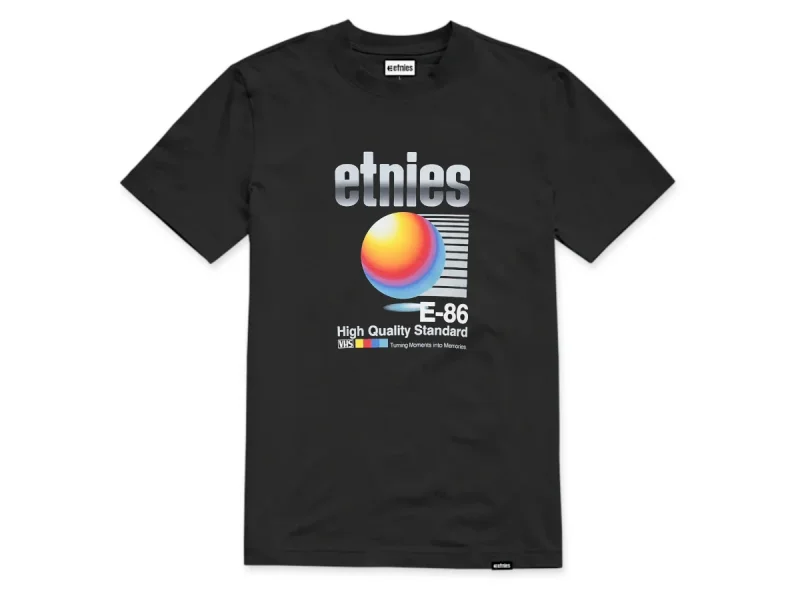 Etnies "E-86 High Quality" T-Shirt - Black Wash