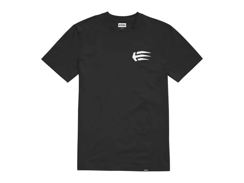 Etnies "Wallet SS" T-Shirt - Black/White