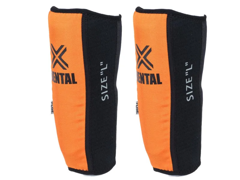 FUSE "Alpha Rental" Shinguards - Black/Orange