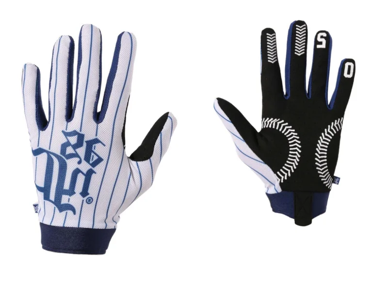 FUSE "Omega" Gloves - Ballpark White/Blue