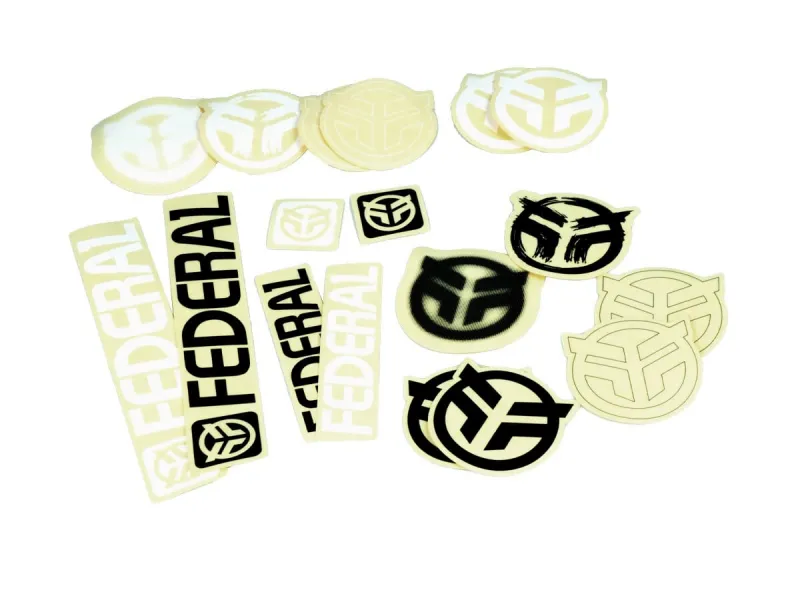 Federal Bikes "18pc" Stickerset