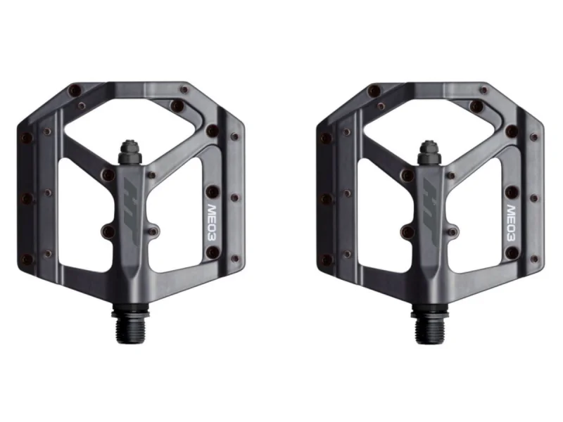 HT Components "ME03" MTB Pedale - Magnesium / Titan