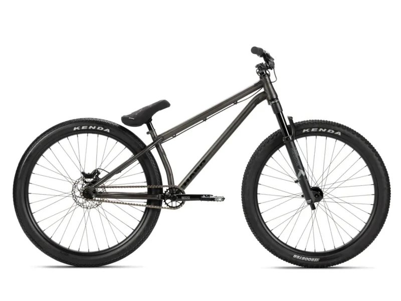 Haro Bikes "Steel Reserve 3" MTB Dirt Bike - 26 Inch | Matte Transparent Black
