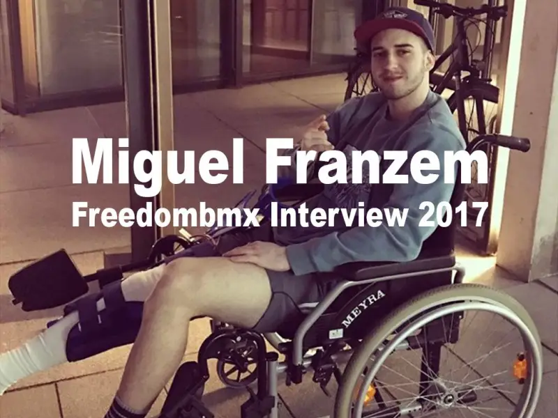 Miguel Franzem - freedombmx Interview 2017 "Das verdammte Knie"