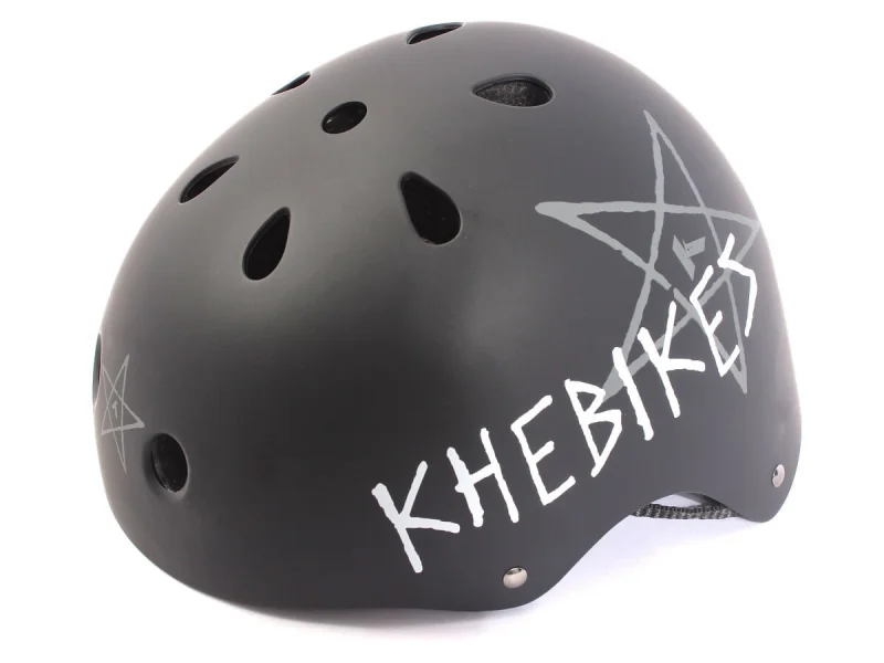 KHE Bikes "Pro" BMX Helmet - Black