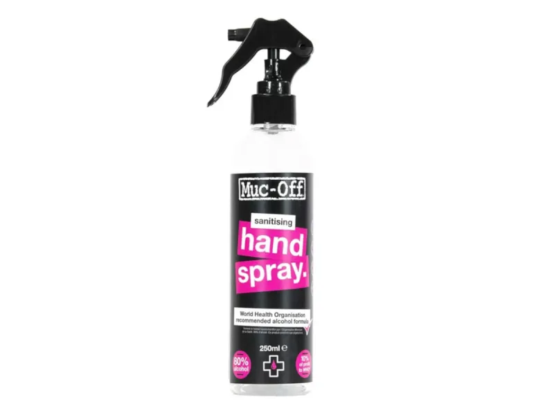 Muc-Off Antibacterial Hand Sanitising Spray - 250ml