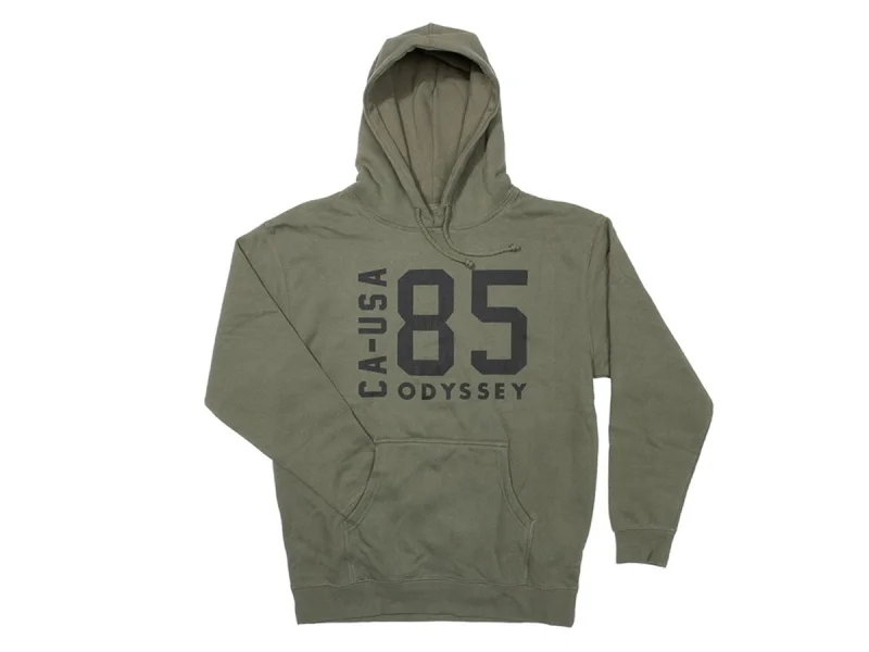 Odyssey BMX "Import" Hooded Pullover - Olive/Black