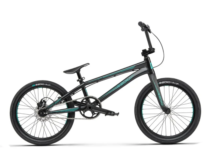 Radio Bikes "Quartz Pro L" 2023 BMX Race Rad - Matt Black