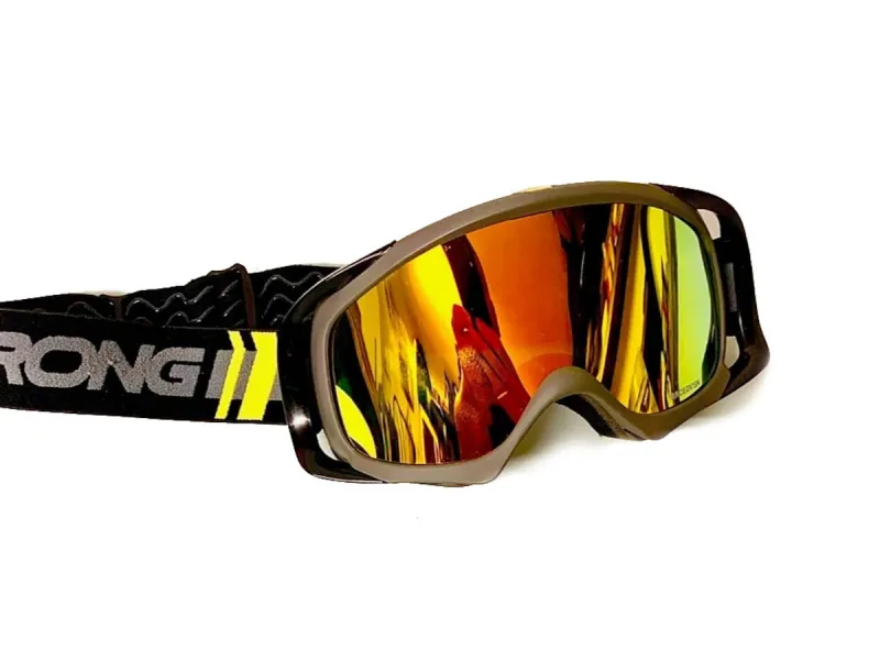 Stay Strong "RACE DVSN Goggle" Brille - Black/Grey