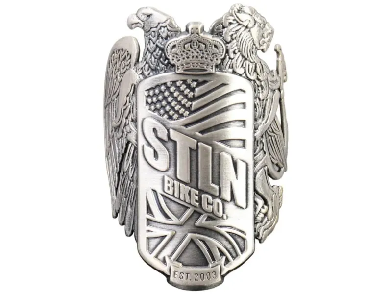 Stolen BMX "10 Year Crest Arched" Steuerrohr Badge