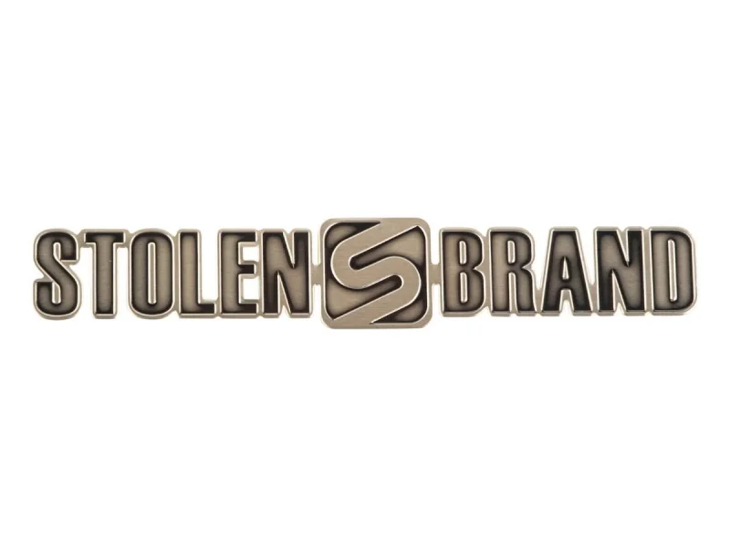 Stolen BMX "Badge Flat" Top Tube Badge