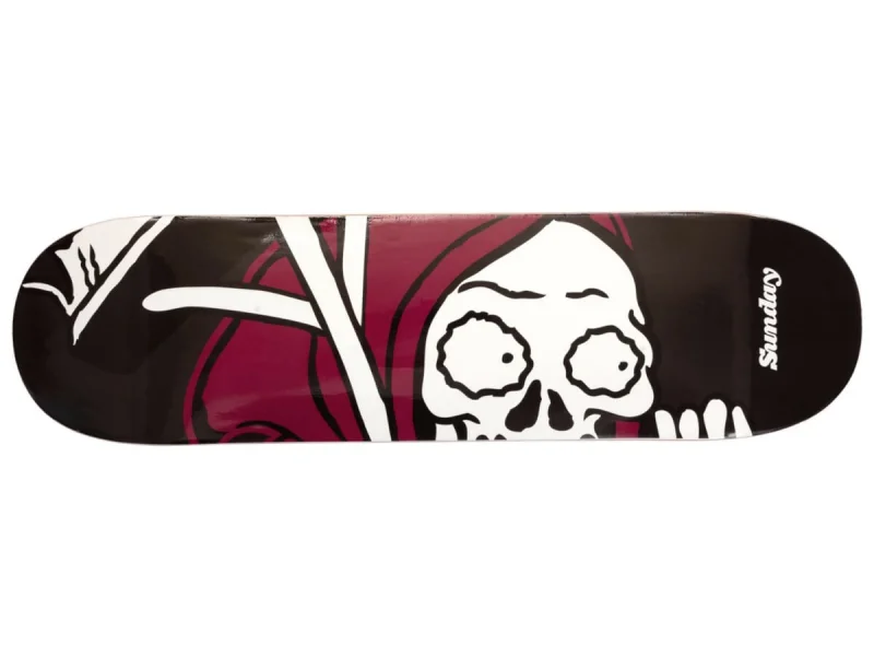 Sunday Bikes "Creepy Sweeper 8.5" Skateboard Deck