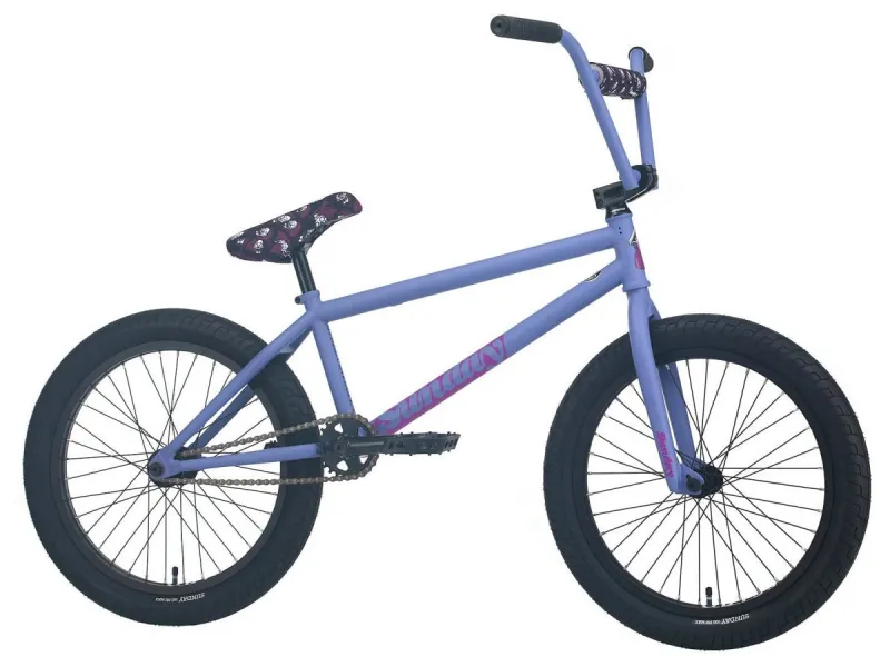 Sunday Bikes "Street Sweeper RHD Jake Seeley" 2023 BMX Bike - Matte Blue Lavender | Freecoaster | LH
