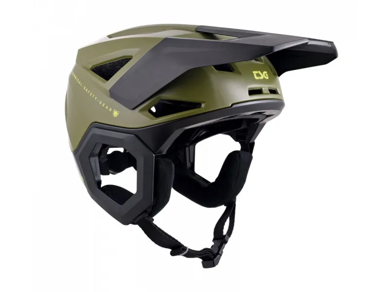 TSG "Prevention Solid Color" Trail MTB Helm - Satin Olive