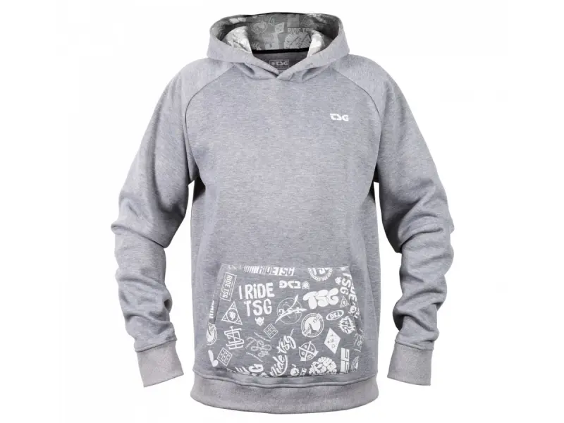 TSG "Sticky" Hooded Pullover - Dark Grey Mel
