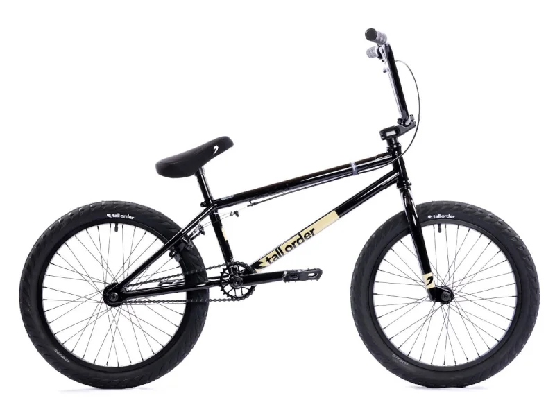 Tall Order "Flair" BMX Bike - Glossy Black (20.6" TT)
