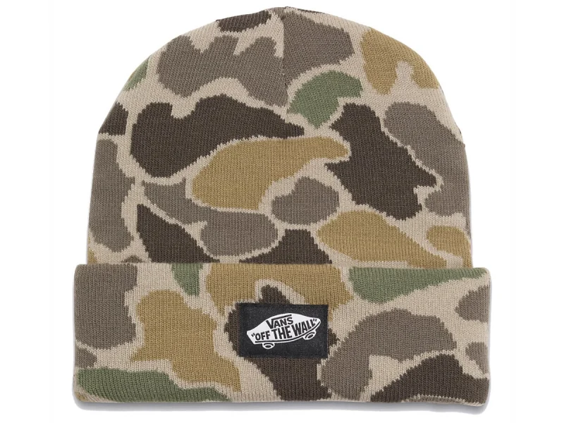 Vans "Check Tall Cuff" Beanie Mütze - Bungee