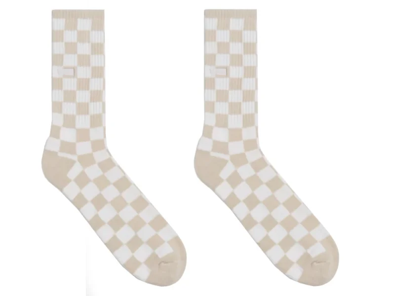 Vans "Checkerboard Crew" Socken - Oatmeal