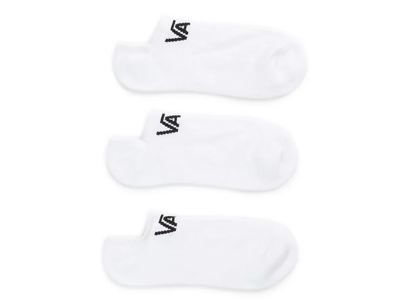 Vans "Classic Kick" Socks (3 Pair) - White/Black