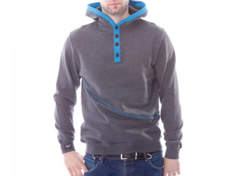 Chico Clothing "Buttoner" Hooded Pullover