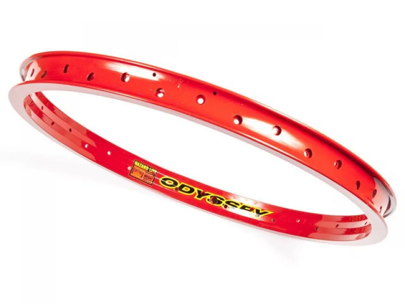 Odyssey "Hazard Lite Feuerrot" Felge