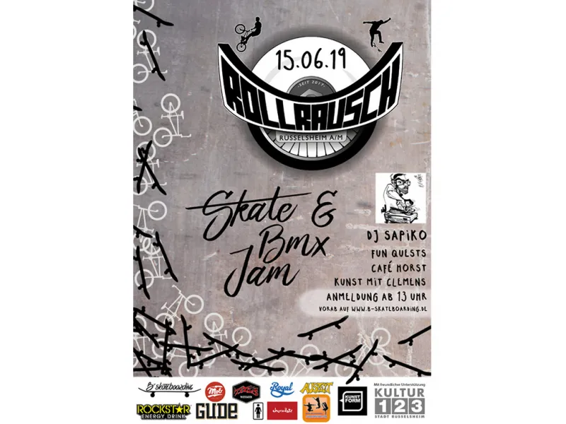 BMX & Skate Contest - Rollrausch Rüsselsheim 2019