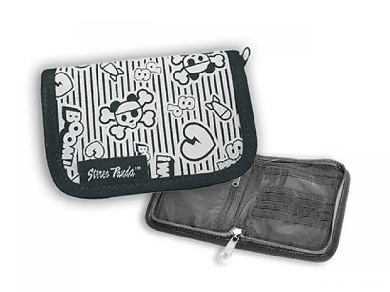 Stereo Panda "Zipper" Geldbeutel
