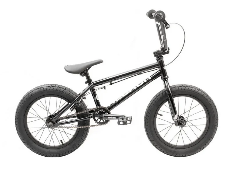 United Bikes "Recruit 16" 2025 BMX Rad - 16 Zoll | Black