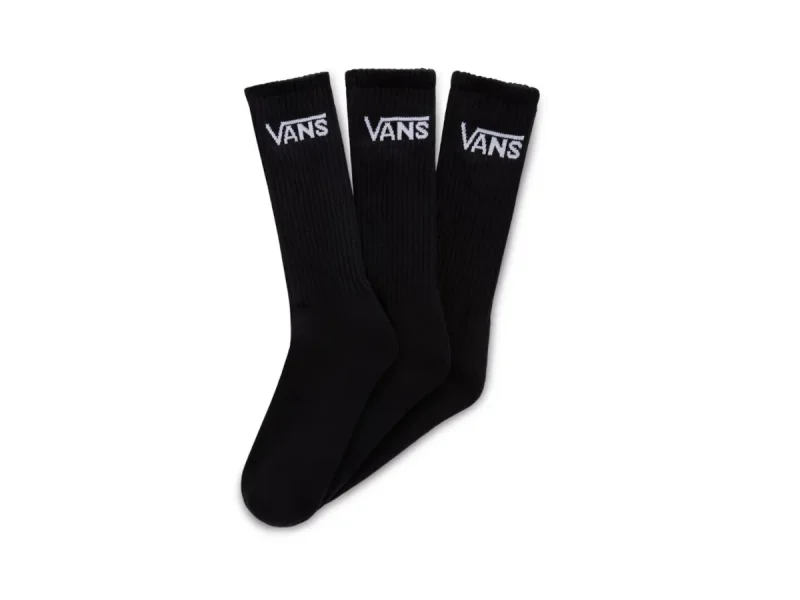 Vans  "Classic Crew ROX" Socken (3 Paar) - Black/White