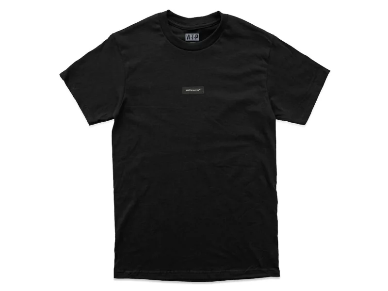 wethepeople "Label" T-Shirt - Black