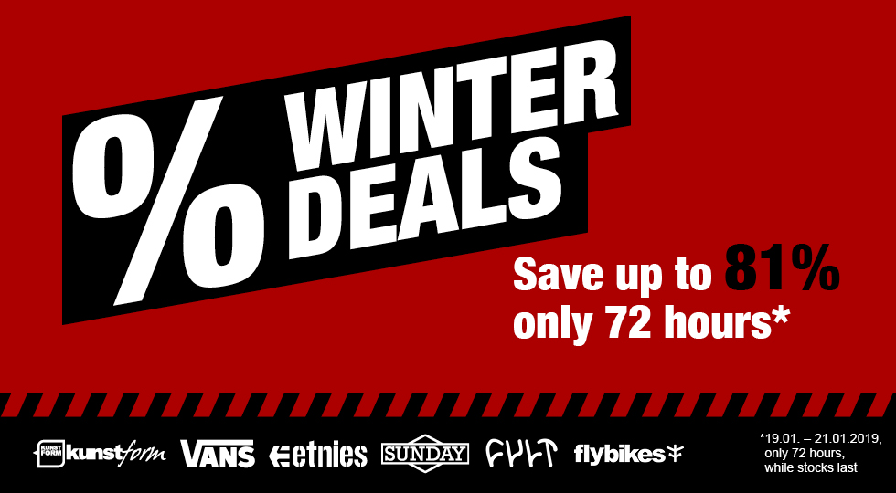Only 72 hours Winter Deals kunstform BMX Shop & Mailorder