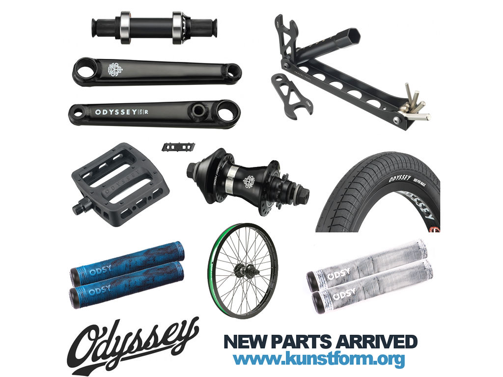Odyssey BMX 2017 BMX Parts arrived! kunstform BMX Shop & Mailorder