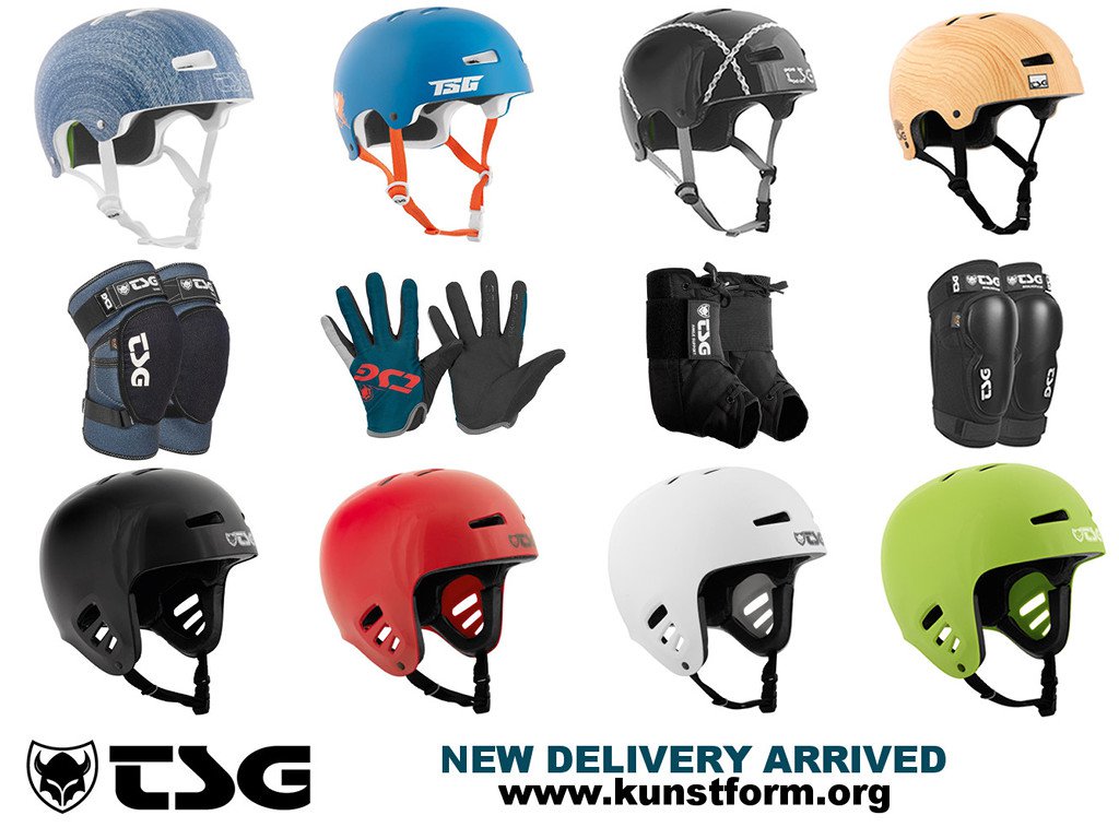 TSG Helmets and Protection arrived kunstform BMX Shop & Mailorder