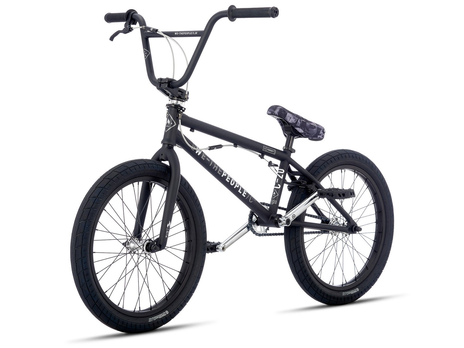 wethepeople "Curse FS 20" 2017 BMX Bike Matt Black kunstform BMX