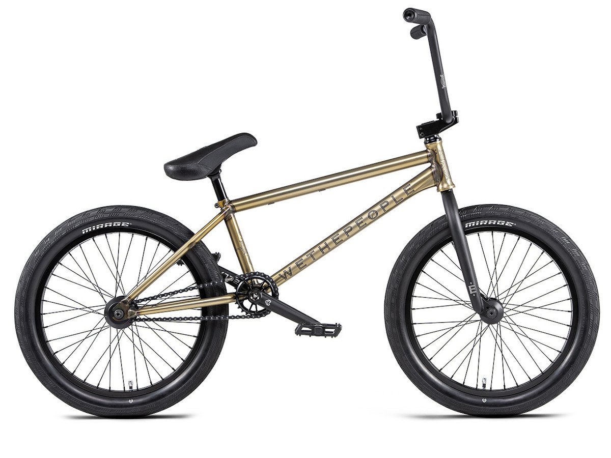 gold bmx parts