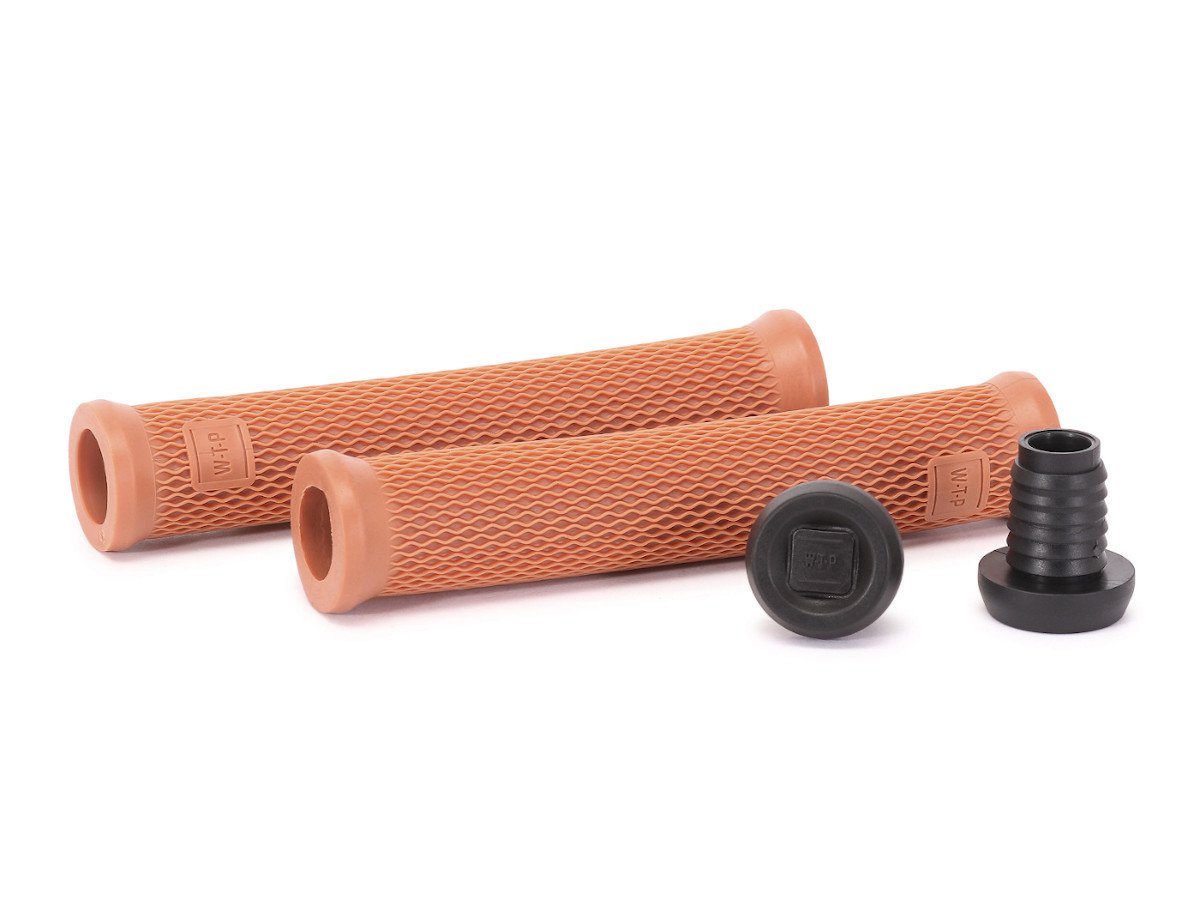 tan bmx grips