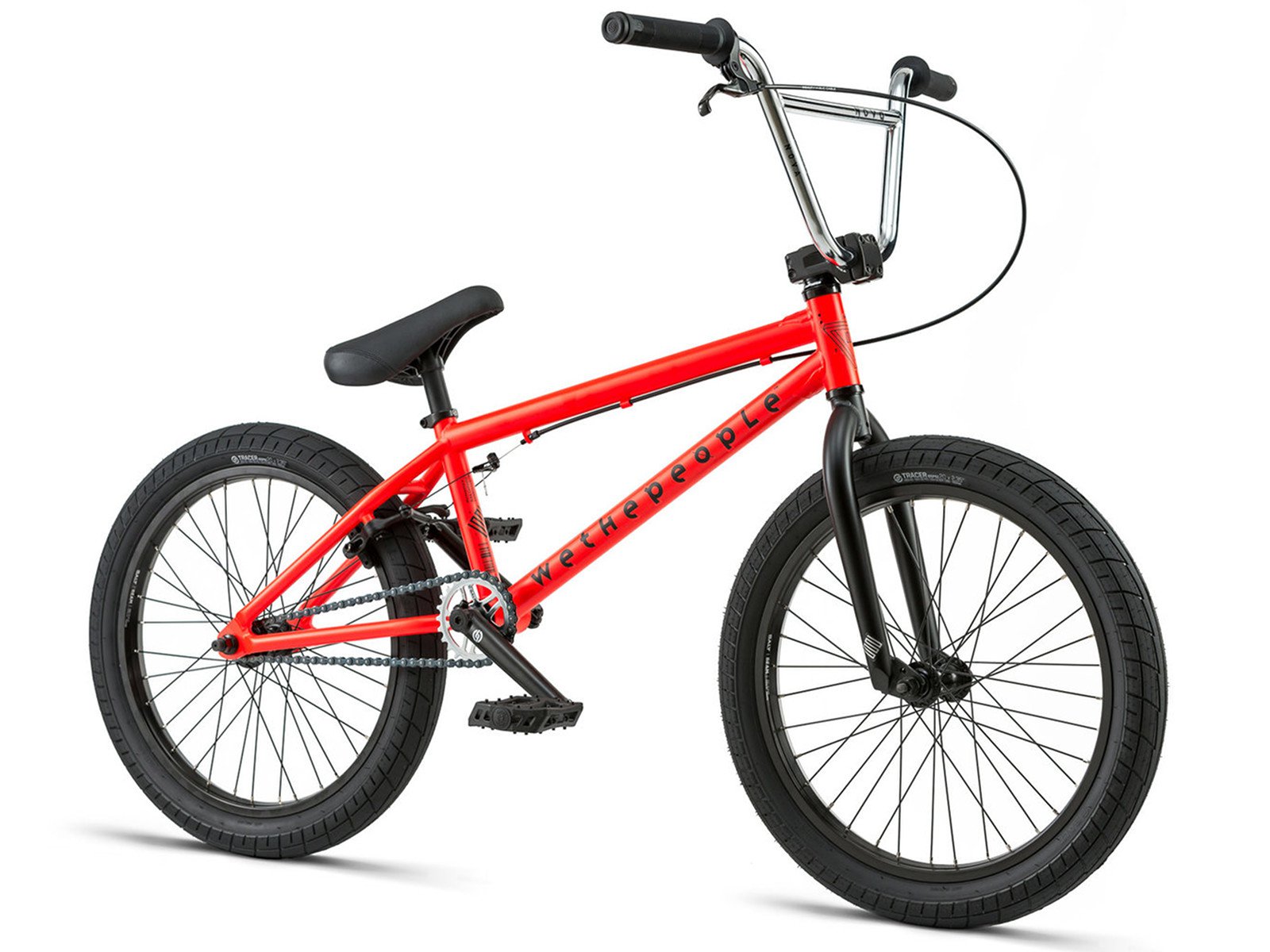 red bmx bike