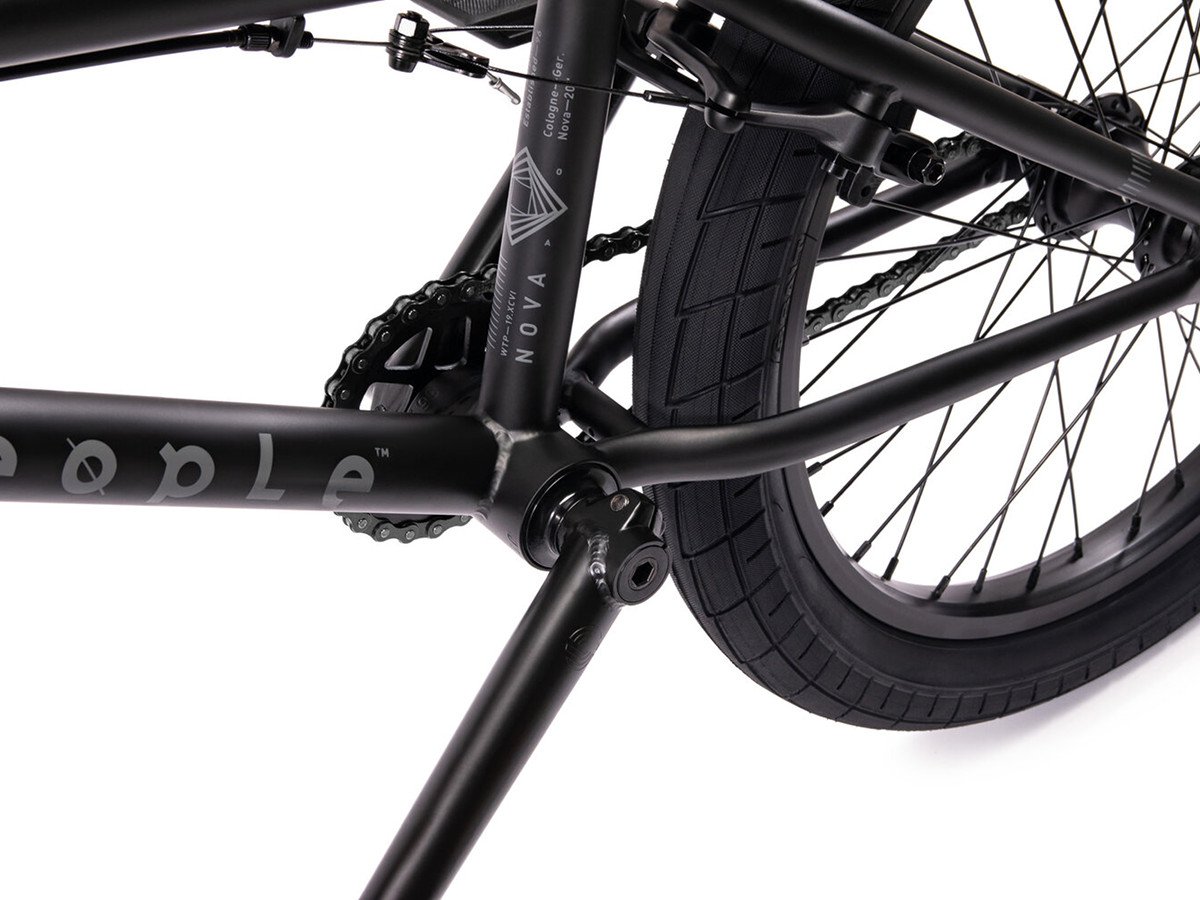 WE THE PEOPLE 2019 NOVA 20 MATTE BLACK COMPLETE BMX BIKE 20/" BIKES S/&M