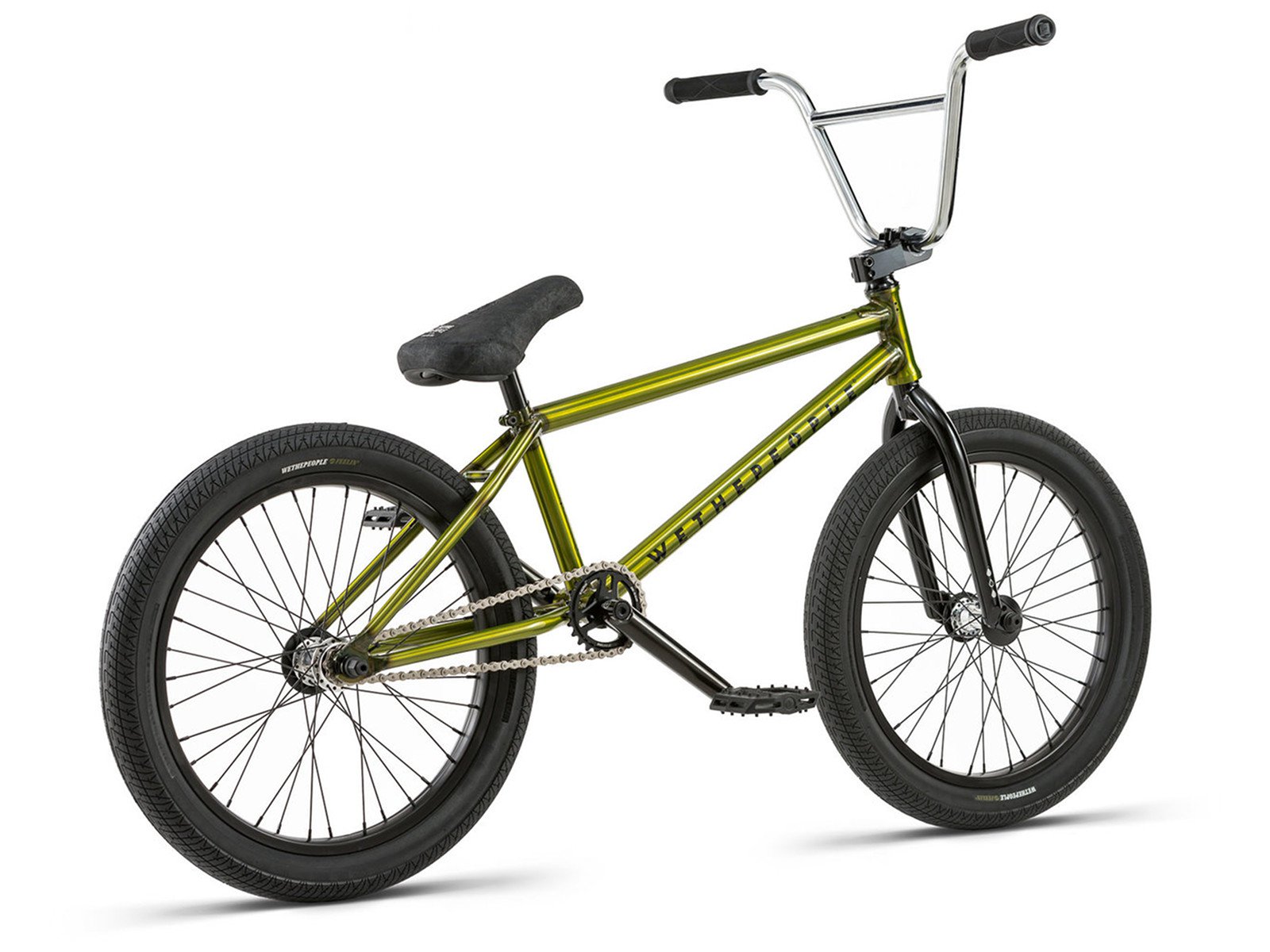 wethepeople "Trust" 2018 BMX Bike Translucent Lime Green kunstform