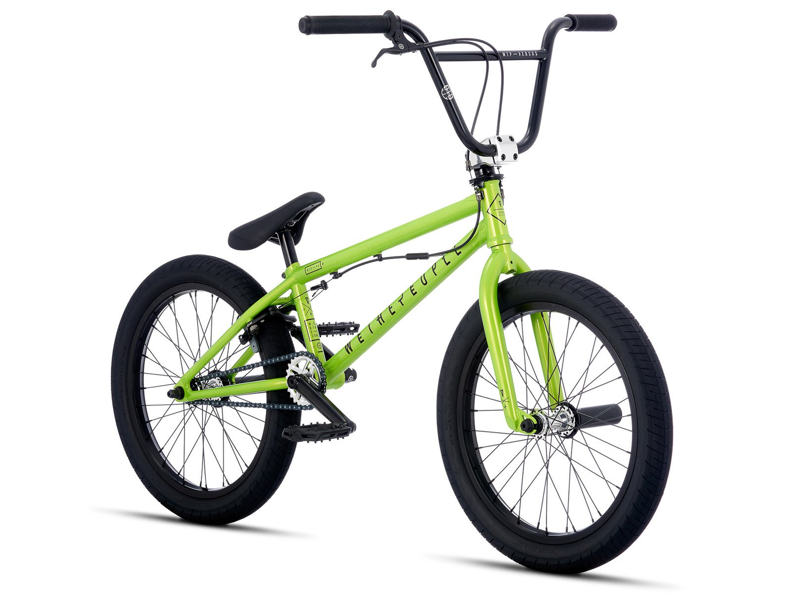 wethepeople “Versus” 2017 BMX Bike - Lime Green | kunstform BMX Shop