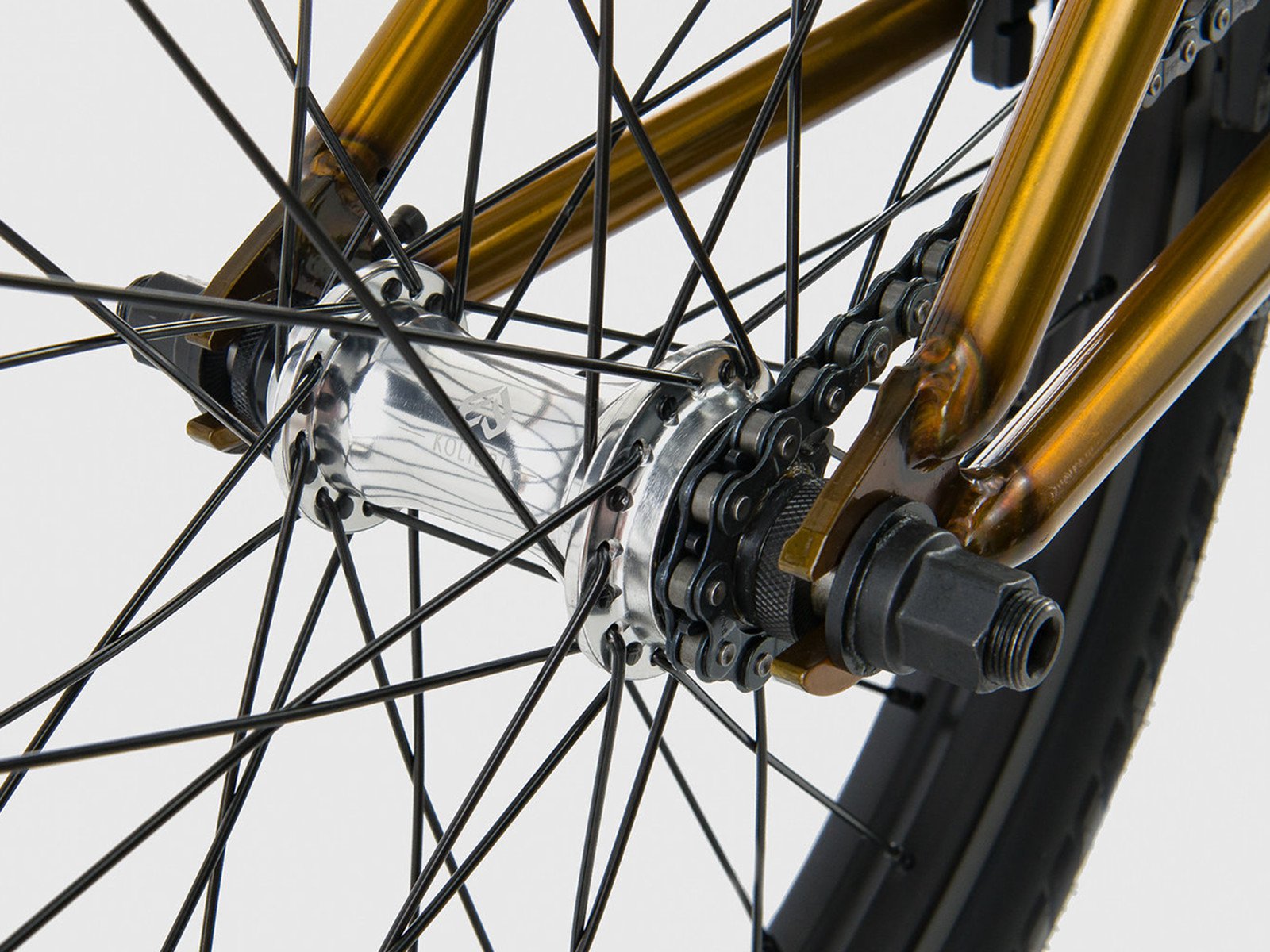 wethepeople "Volta" 2018 BMX Bike Translucent Honey Gold kunstform